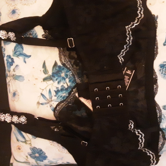 NWT VICTORIA  SECRET 32DDD CORSET BEADED BRA - Picture 5 of 5